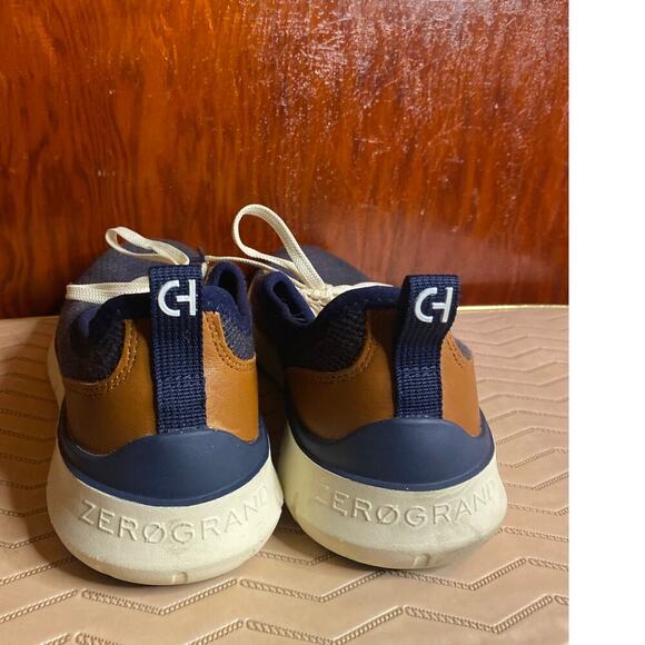 Navy Cole Haan Zero Grand Men's Fashion Sneakers 8 - Picture 2 of 5